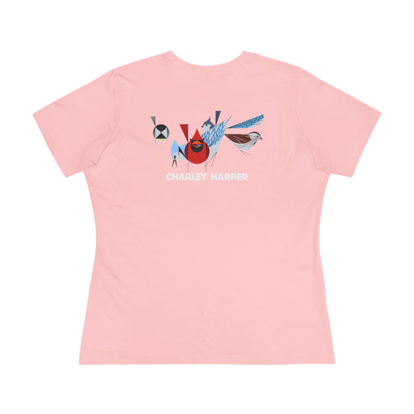 Bird Feeder's Charley Harper Women's Cotton Tee