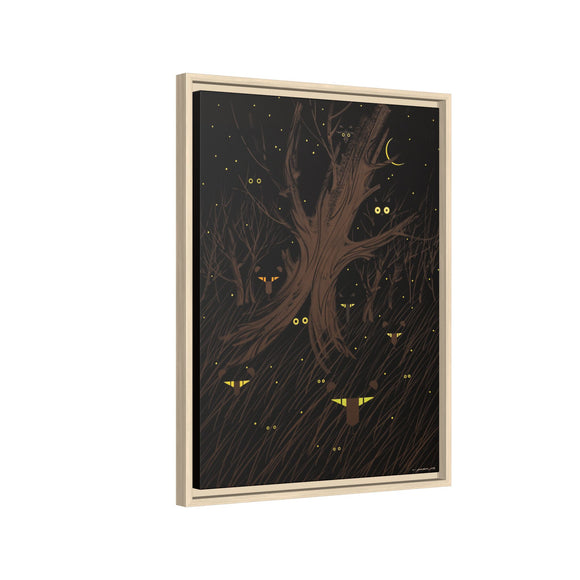 Creatures Wild and Tame Charley Harper Framed Giclee Print Stretched On Canvas