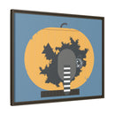Racc-O-Lantern Charley Harper Framed Giclee Print Stretched On Canvas-47