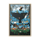 Glacier Bay Charley Harper Framed Giclee Print Stretched On Canvas-4