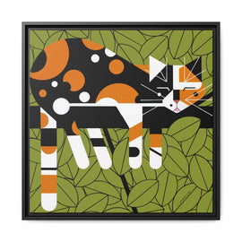 Charley Harper Limp On A Limb Framed Giclee Print Stretched On Canvas Art - 0