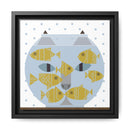 Fishful Thinking Edie Harper Framed Giclee Print on Stretched Canvas-10