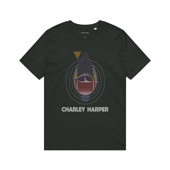 Over and Under Charles Harper Unisex Crafter Organic Mid-Light T-Shirt