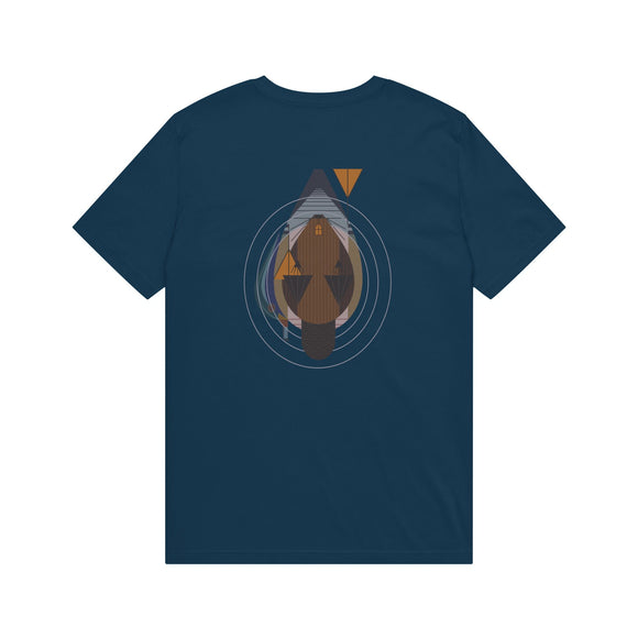 Over and Under Charles Harper Unisex Crafter Organic Mid-Light T-Shirt