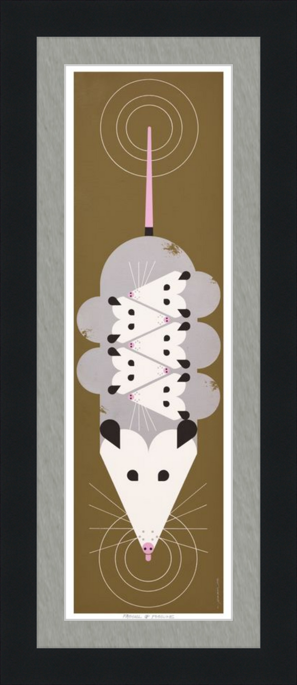 Passel of Possums Museum Quality Reproduction of Harper Archival Original Art