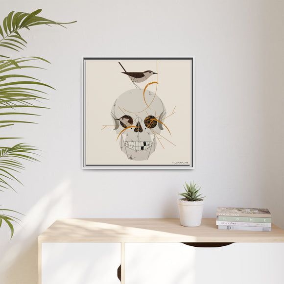 Charley Harper Wrented Giclee Framed Stretched On Canvas Print