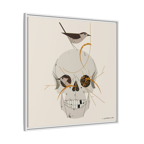 Charley Harper Wrented Giclee Framed Stretched On Canvas Print