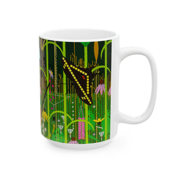 CAM EDGE LYNX PRAIRIE Ceramic Mug, 15oz