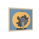 Racc-O-Lantern Charley Harper Framed Giclee Print Stretched On Canvas-53
