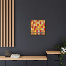 Octoberama Charley Harper Framed Giclee Print Stretched On Canvas-119