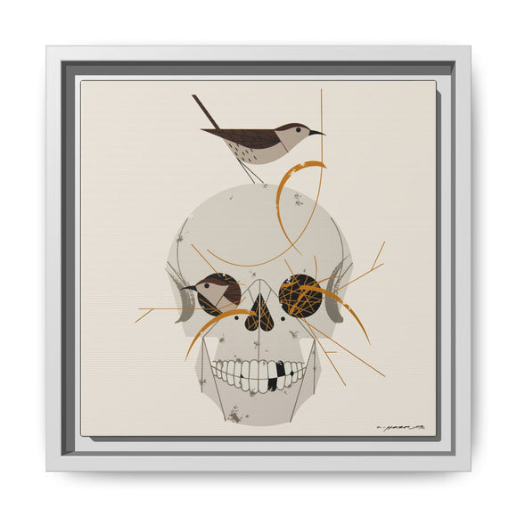 Charley Harper Wrented Giclee Framed Stretched On Canvas Print