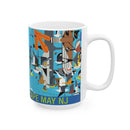 Cape May New Jersey Charley Harper Ceramic Mug 15oz-4