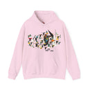 Charley Harper Mystery Of The Missing Migrants Unisex Heavy Blend™ Hooded Sweatshirt-9