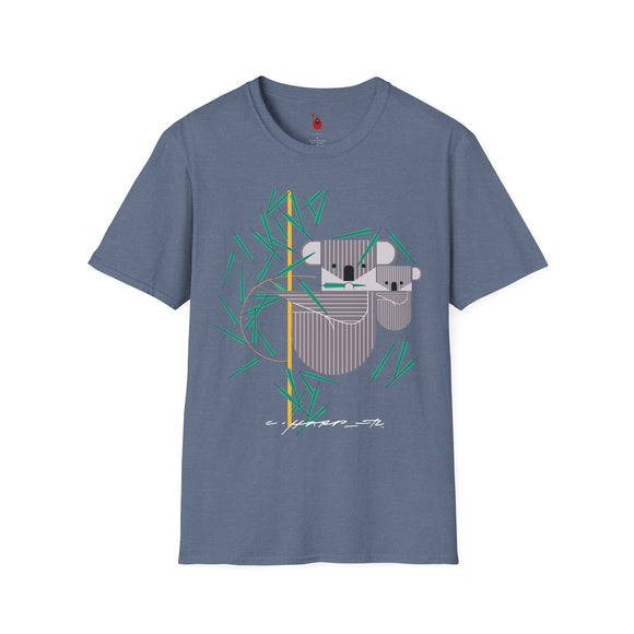 Charley Harper Koal Koala Unisex Softstyle T-Shirt