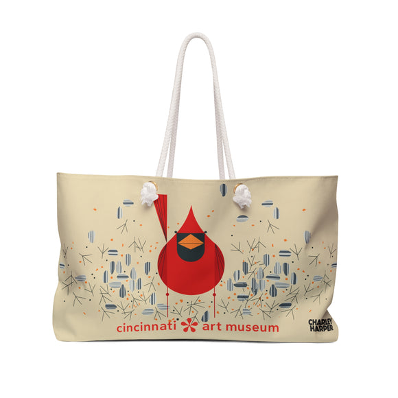 CAM Cardinal Close up Weekender Bag