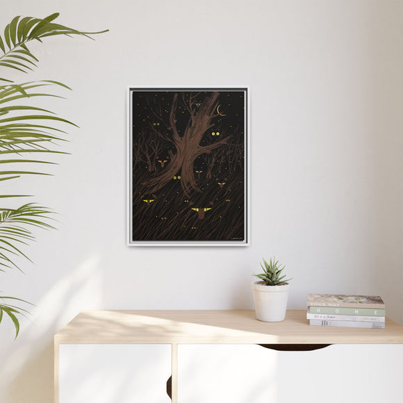 Creatures Wild and Tame Charley Harper Framed Giclee Print Stretched On Canvas