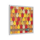 Octoberama Charley Harper Framed Giclee Print Stretched On Canvas-120