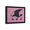 Eastern Kingbird Charley Harper Giclee on Matte Stretched Canvas-75