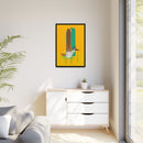 Tall Tail Charley Harper  Framed Giclee Canvas Wrapped Wall Mural Southwest Mid-Century Modern Art-16