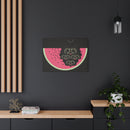 Watermelon Moon Charley Harper Unframed Giclee on Matte Stretched Canvas-31