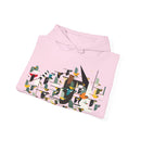 Charley Harper Mystery Of The Missing Migrants Unisex Heavy Blend™ Hooded Sweatshirt-59