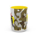 Yellow-Bellied Sapsucker Charley Harper Art Studio Classic Accent Mug 15oz-3