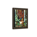 Charley Harper Sierra Range—National Park Service Commission 1990 Framed Giclee Wrapped Canvas Wall Art-31