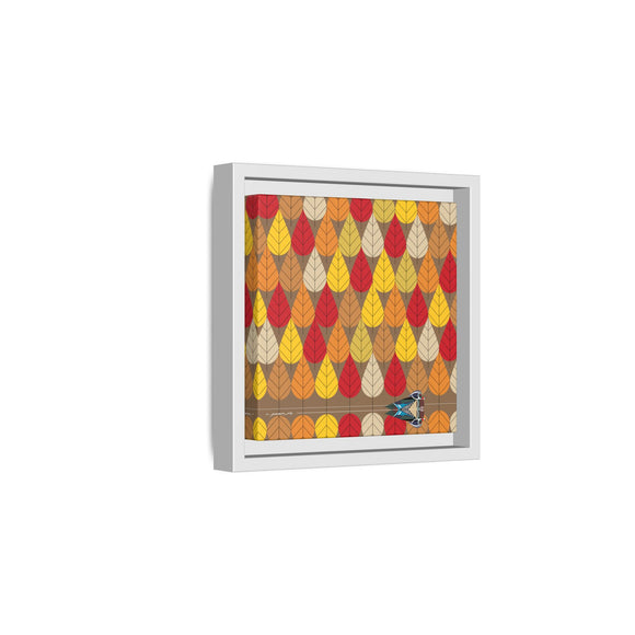 Octoberama Charley Harper Framed Giclee Print Stretched On Canvas