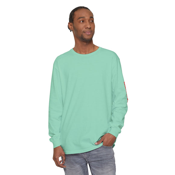 CAM Unisex Garment-dyed Long Sleeve T-Shirt