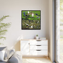 Charley Harper Florida Everglades Wall Art – Mid-Century Modern Geometric Bird Canvas with Minimal Wildlife Accents-39