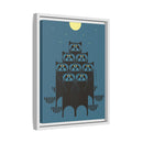 Raccpack Charley Harper Framed Giclee Print on Stretched Canvas-40