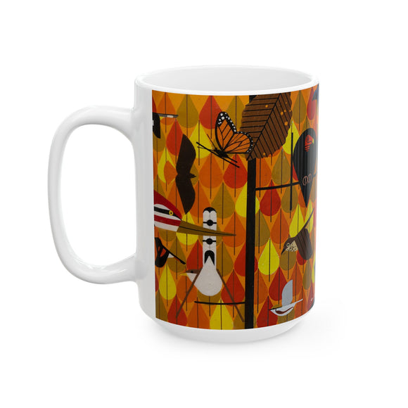 CAM EDGE BUZZARDROOST ROCK Ceramic Mug, 15oz