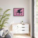 Eastern Kingbird Charley Harper Giclee on Matte Stretched Canvas-49