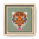 Cool Carnivore Charley Harper Giclee Framed Stretched On Canvas Print-34