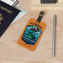 Everglades orange of Luggage Tag-4