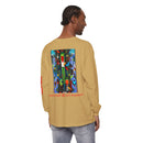 CAM Unisex Garment-dyed Long Sleeve T-Shirt-22