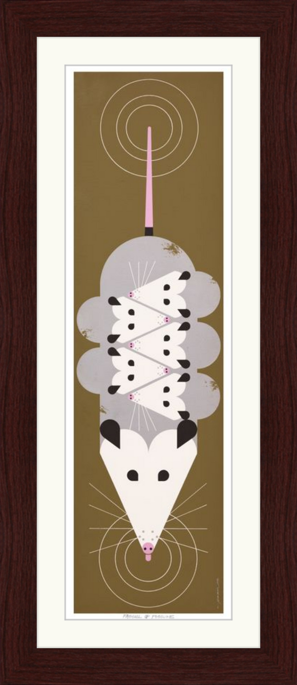 Passel of Possums Museum Quality Reproduction of Harper Archival Original Art