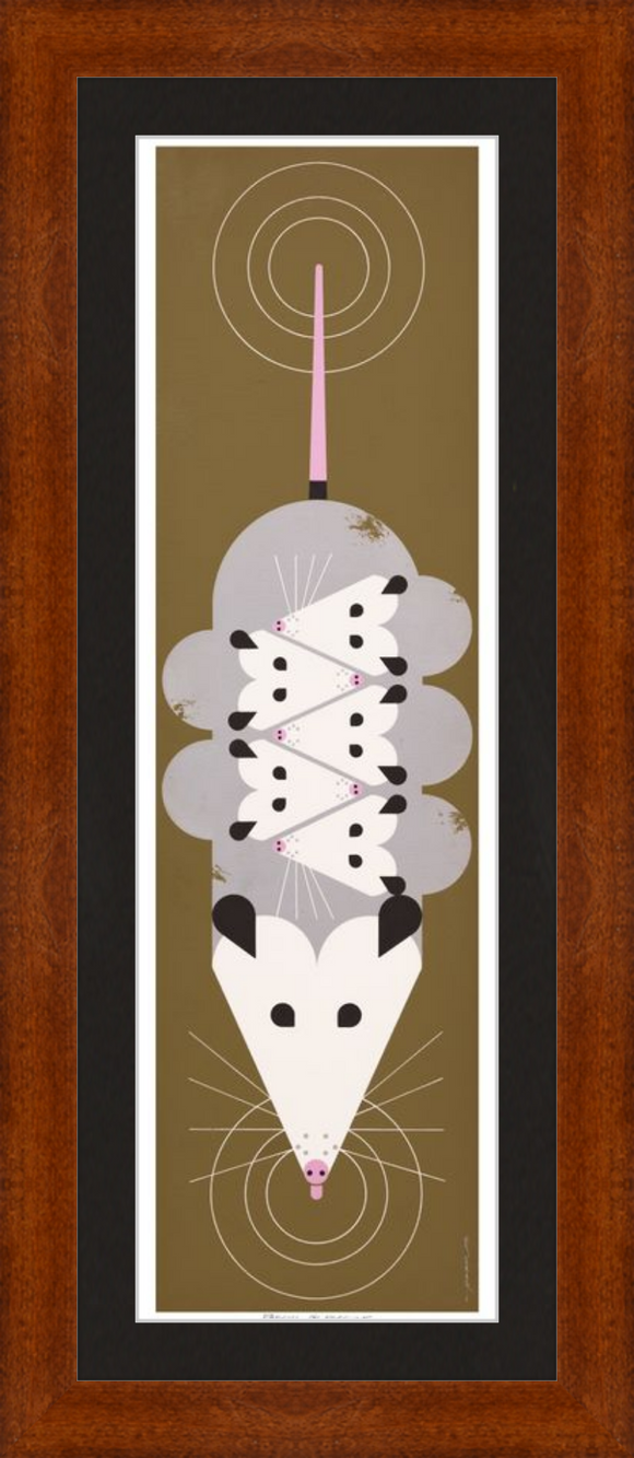 Passel of Possums Museum Quality Reproduction of Harper Archival Original Art
