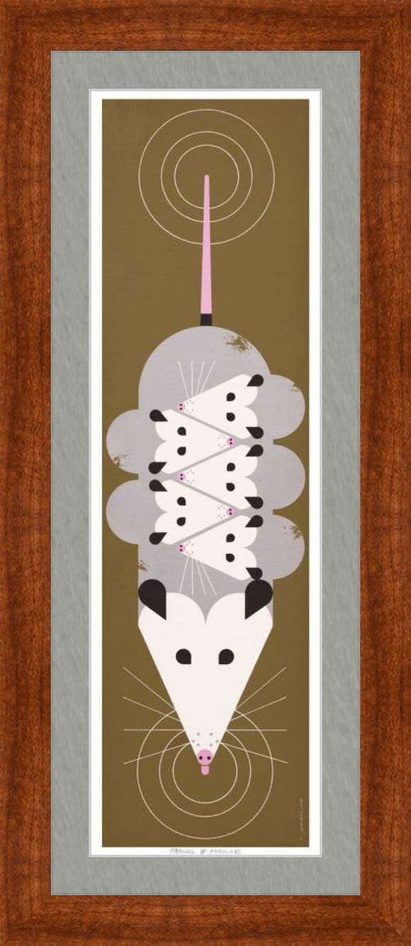 Passel of Possums Museum Quality Reproduction of Harper Archival Original Art