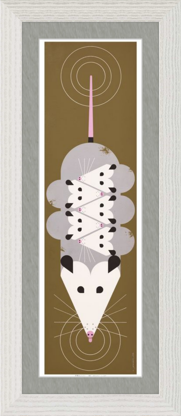 Passel of Possums Museum Quality Reproduction of Harper Archival Original Art