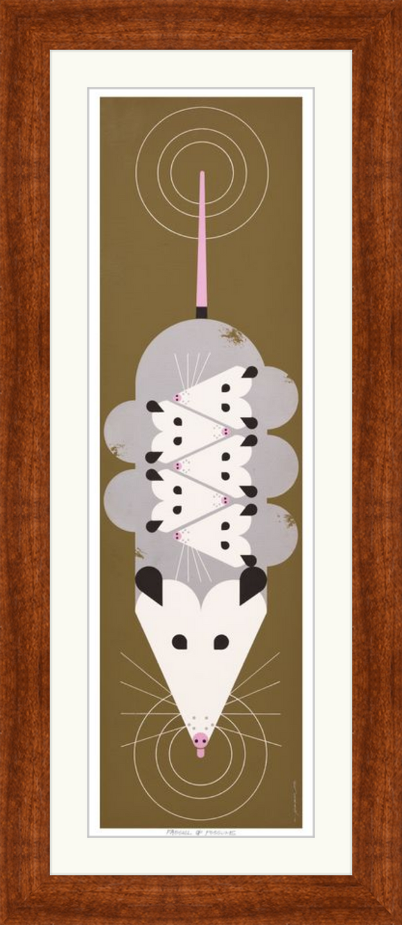 Passel of Possums Museum Quality Reproduction of Harper Archival Original Art