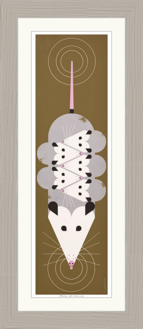 Passel of Possums Museum Quality Reproduction of Harper Archival Original Art