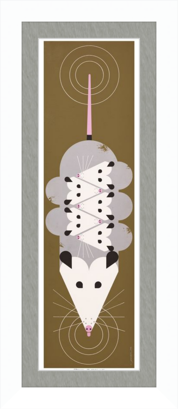 Passel of Possums Museum Quality Reproduction of Harper Archival Original Art