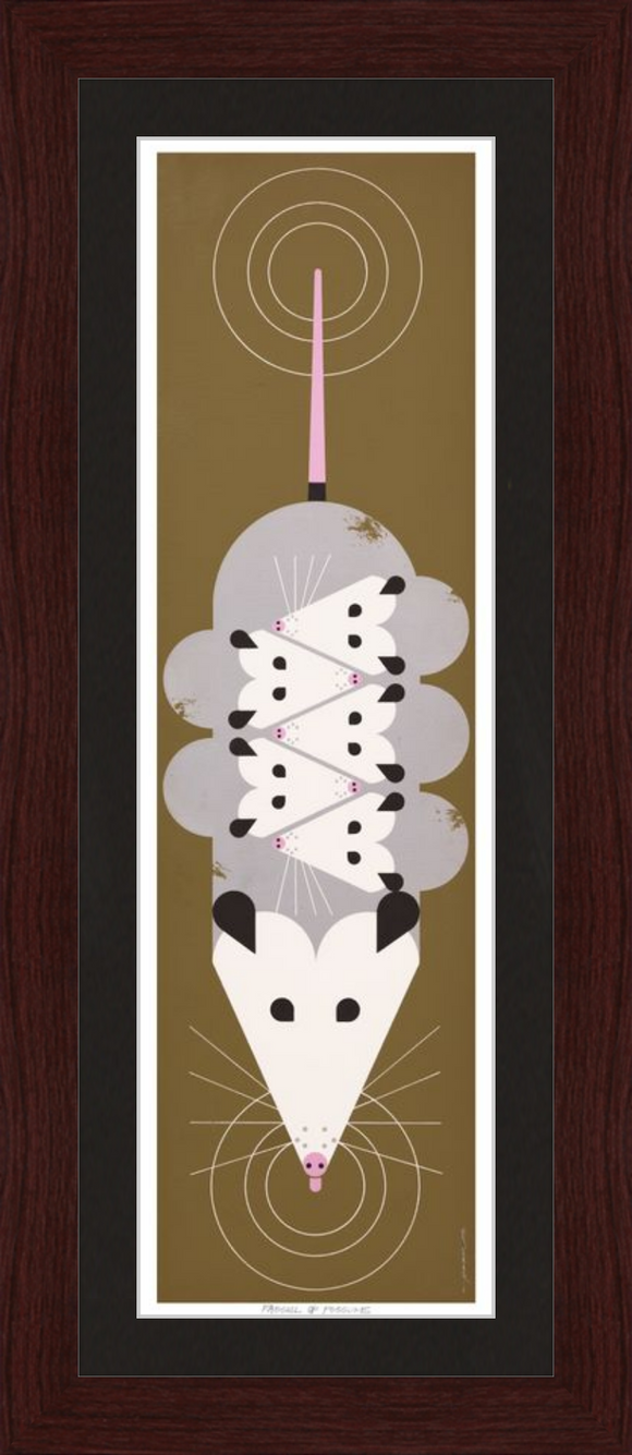 Passel of Possums Museum Quality Reproduction of Harper Archival Original Art