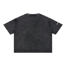 Eagles In Nuptial Flight Mineral Wash Boxy Cotton T-Shirt-2