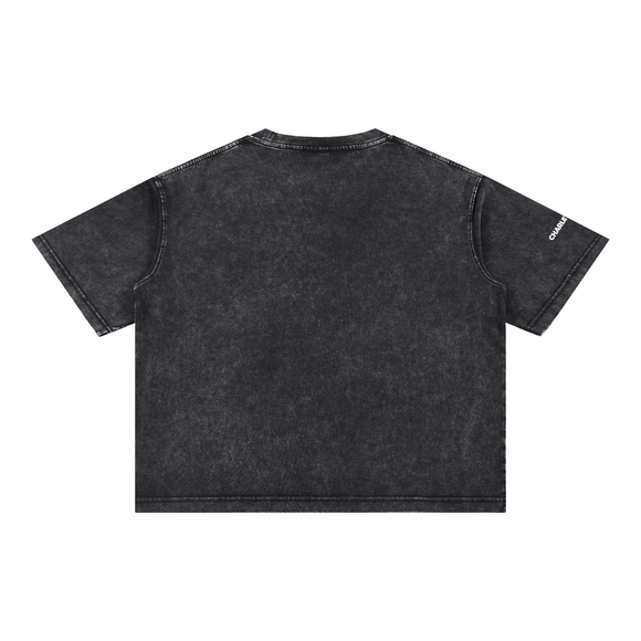 Eagles In Nuptial Flight Mineral Wash Boxy Cotton T-Shirt