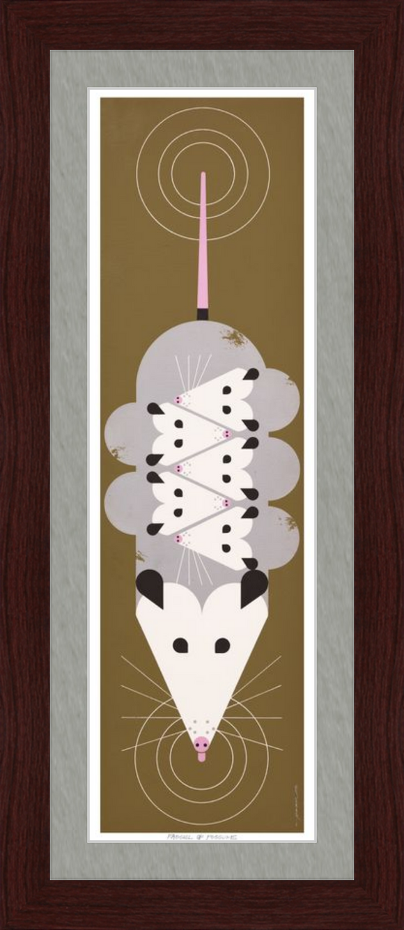 Passel of Possums Museum Quality Reproduction of Harper Archival Original Art