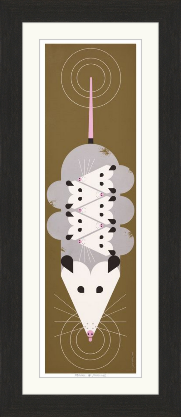 Passel of Possums Museum Quality Reproduction of Harper Archival Original Art