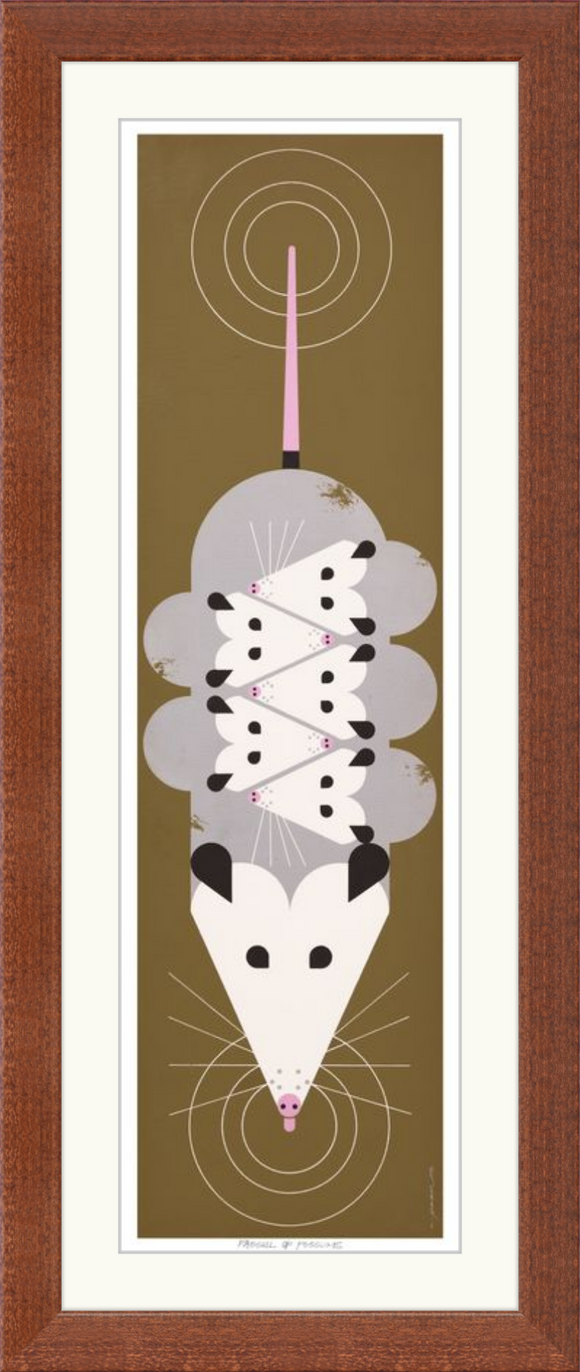 Passel of Possums Museum Quality Reproduction of Harper Archival Original Art